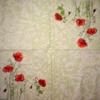 061 Anemones, Poppy - Madame est Servie